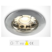 ONE Light, 10105X/C, Chrome 50W Recessed Classic MR16 Spot