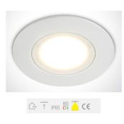 ONE Light, 10106P/W/C, White LED 6W CW IP65 230V