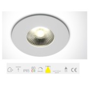 ONE Light, 10106PF/W, Fire Rated LED 6W WW IP65 350mA Without Ring