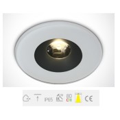 ONE Light, 10106V/W/W, White LED 6W WW 25deg IP65 100-240V