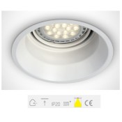 ONE Light, 10110T/W, White 75W R111 Semi Trimless DL Recessed Spot LED