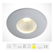 ONE Light, 10112P/W/W, White COB LED 12w WW 700mA 40deg IP64