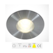 ONE Light, 10113P/AL/W, Aluminium LED 15W WW 50d IP54 + Driver 100-240v