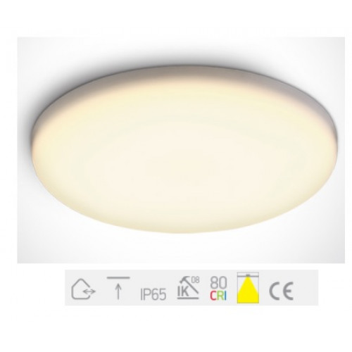 ONE Light, 10130CF/W, Frameless Downlight  LED 30W WW IP65 230V