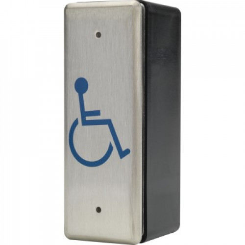 3ECM25-2, Surface Mount Push Pad with Disabled Logo