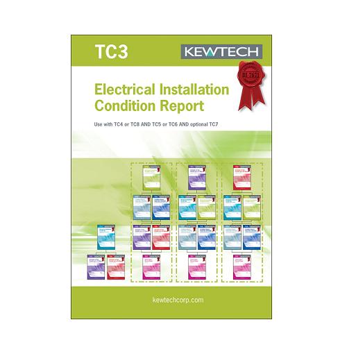 TC3, Electrical installation condition report  40pgs