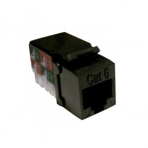 Excel Plus (100-010-BK) Category 5e Plus Keystone Jack RJ45 - Black