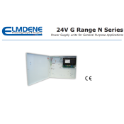 Elmdene, G2401N-R, 24V d.c. Switch Mode PSU (27.6V) 1Amp to load + 0.5A battery charging