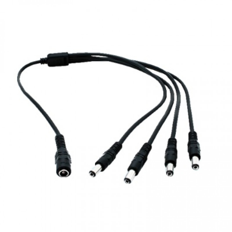 Hikvision DC04 1 To 4 Way Power Lead DC Cord