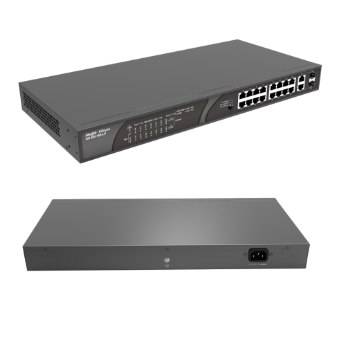 RG-ES118S-LP, 16-port 10/100Mbps Desktop Unmanaged Switch