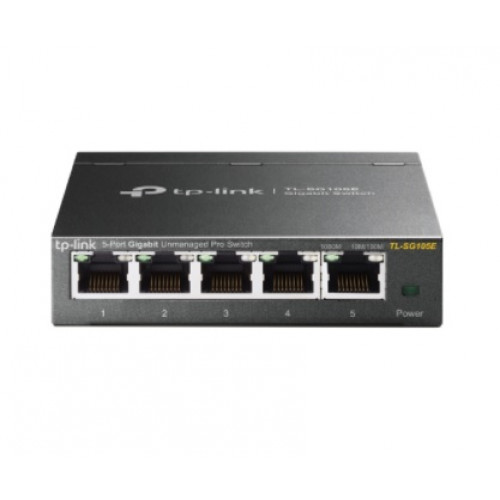 TP-Link, TL-SG105E, 5 Port Gigabit Easy Smart Switch