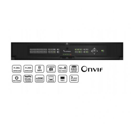 TruVision, TVR-4632-16T, DVR 46, Hybrid, 32 CH, 16TB (4x4TB)