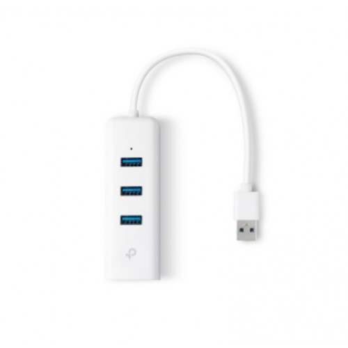 TP-Link, UE330, 3-Port USB 3.0 Hub and Gigabit Ethernet Adapter