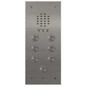 Videx, VR120/138-7, 7 Button Flush 2200 Audio VR Panel with 138 amp
