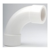 Honeywell (WHT90) ABS 90 Degree Swept Bend - WHITE